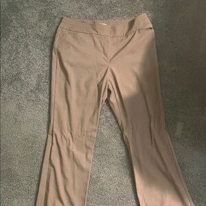 LOFT Tan Straight Leg Women's Pants